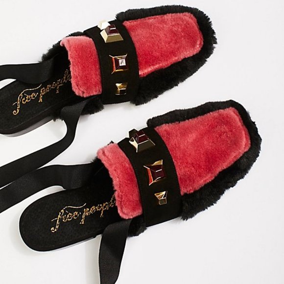 NEW size 9/40 FREE PEOPLE Parisian Wrap Loafers - Picture 3 of 9